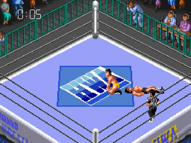 Super Fire Pro Wrestling 3 Final Bout screenshot 5 for Super Famicom